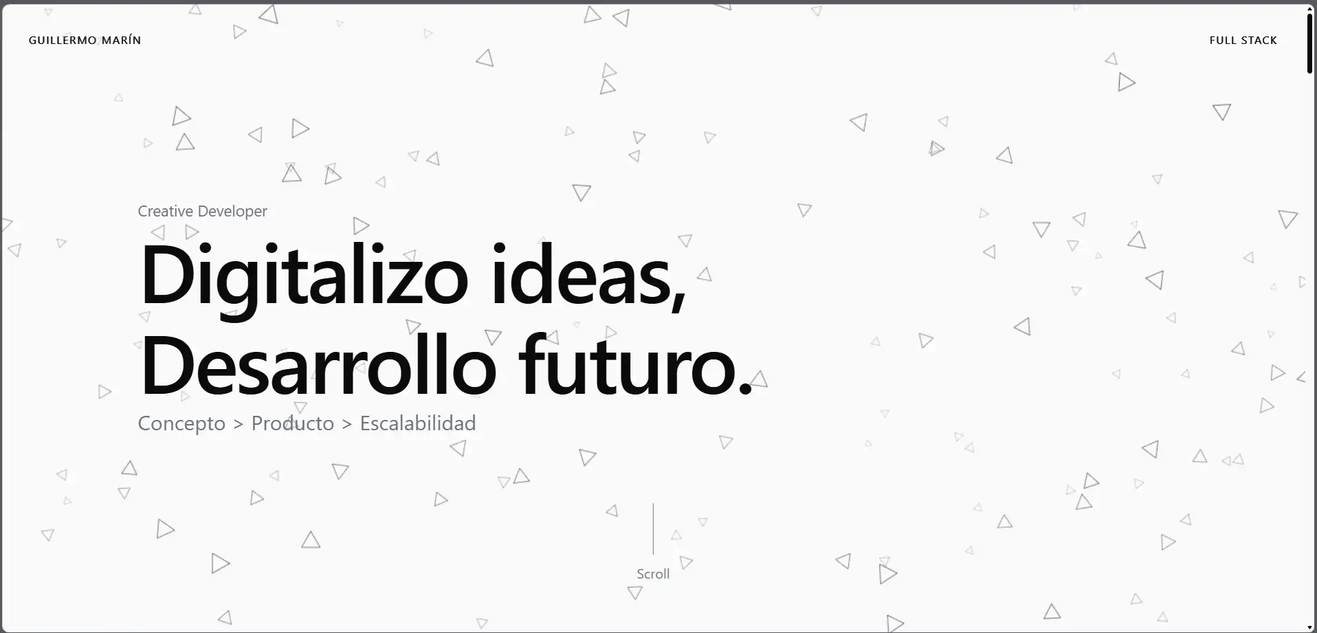 Previsualización de Portfolio narrativo